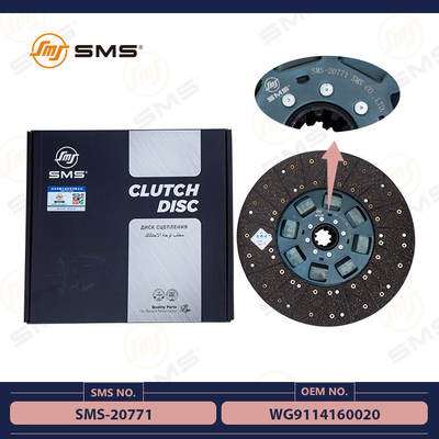 WG9114160020 Sinotruk Howo قطعات گیربکس دیسک کلاچ SMS-20771