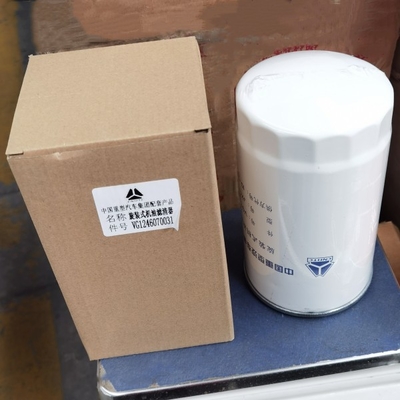 فیلتر روغن قطعات کامیون VG1246070031 Sinotruk HOWO