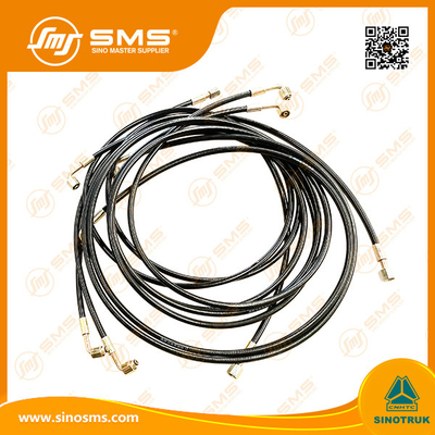WG1642440075 کابین جک لوله سینوتروک Howo قطعات معدنی موتور