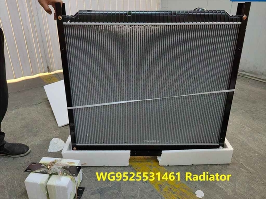 رادیاتور WG9525531461 HOWO قطعات کامیون Intercooler