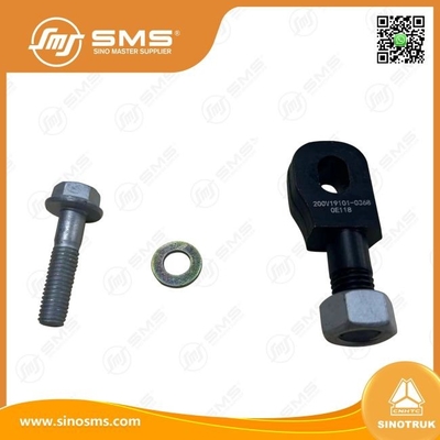 200V19101-0368 ژنراتور براکت HOWO قطعات کامیون ژنراتور پشتیبانی