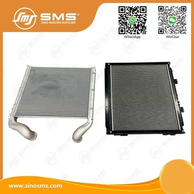 رادیاتور 812W06100-0002 HOWO قطعات کامیون Intercooler مخزن آب رادیاتور موتور