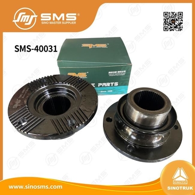 فلنج پروپلر AZ9128320014 HOWO قطعات کامیون (4 سوراخ، 46T، 90x180mm) SMS