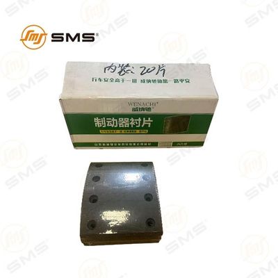 لنت ترمز WG9100440029 لنت ترمز جلو 8 سوراخ قطعات کامیون HOWO