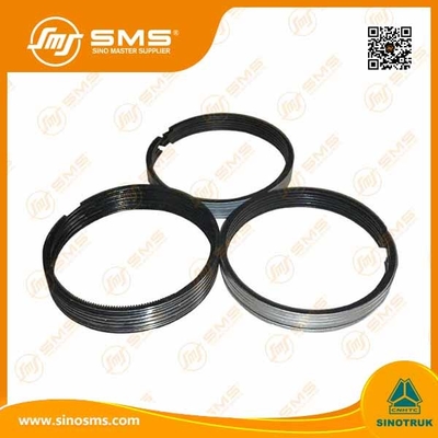 حلقه پیستون قطعات کامیون Wd615 HOWO VG15400300/06/07/08