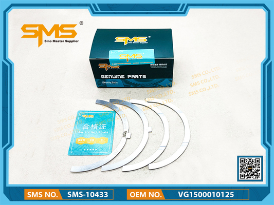 VG1500010125 یاتاقان رانش میل لنگ قطعات یدکی کامیون Sinotruk Howo